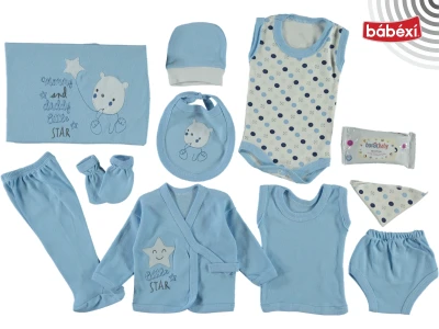 Eco 10-Piece Baby Bodysuit Set