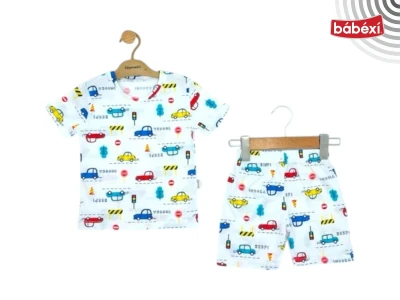 Printed Car Print Summer 2-Piece Set