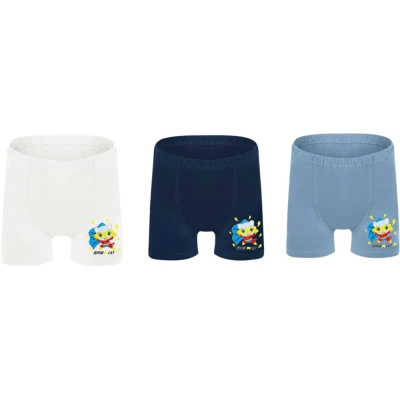 Erkek Çocuk Baskılı Boxer 8 Yaş - 9 Yaş