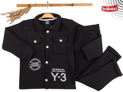 Boys' Fleece Set with Snap Buttons