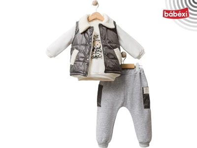 Boys’ Vest Baby Outfit Set