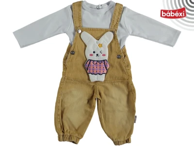 Etekli Tavşan Gabardin Salopet
