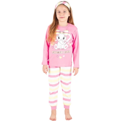 Fiyonklu Filli Pijama Takım