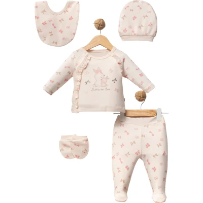 Fiyonklu Tavşan 5'li Set