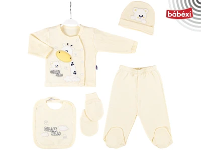 Giraffe 5-Piece Boxed Bodysuit Set