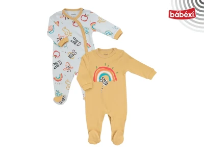 Gökkuşağı 2 Beden 2'in 1 Paket Patikli Tulum