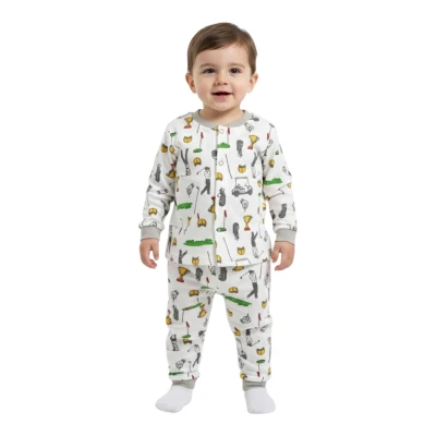 Golf Çıtçıtlı Pijama