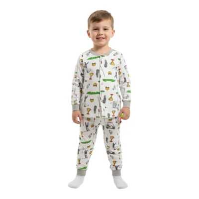 Golf Çıtçıtlı Pijama