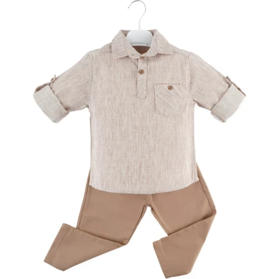 With shirt 2-piece set