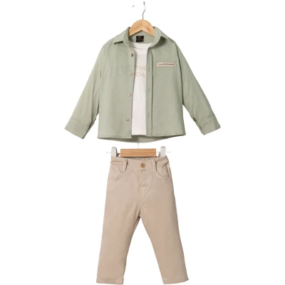 Shirted 3-Piece Set