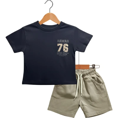 Havai 76 Baskılı Gabardin Takım