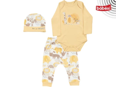 Animal Printed Bodysuit Set