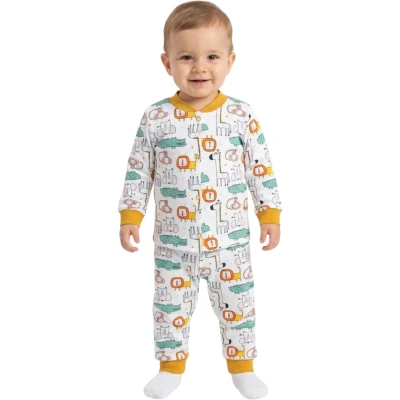 Hayvanlar Alemi Çıtçıtlı Pijama