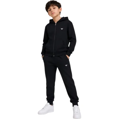 Two-Thread Hooded Full-Zip Set – Armani Print
