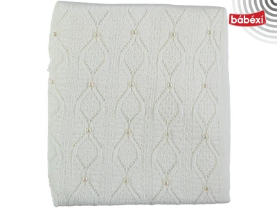 İncili Elyaflı Battaniye 80*95 Cm
