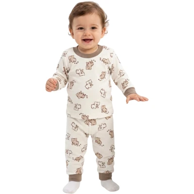 Kahve Ayı Pijama 6 Ay - 2 Yaş