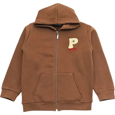 Hooded Zip-Up Jacket with Flap Pockets