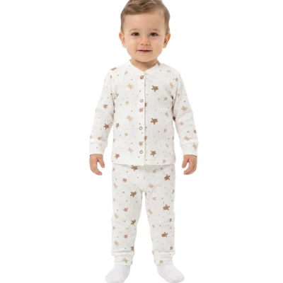 Kaplumbağa Çıtçıtlı Pijama
