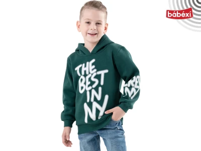 Kapüşonlu Üç İplik Sweatshirt