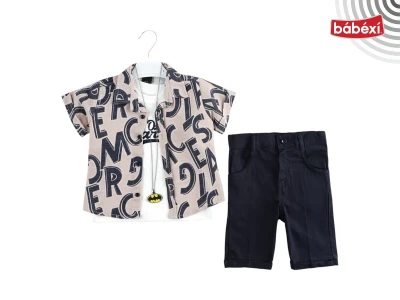 Short Sleeve 3-Piece Set