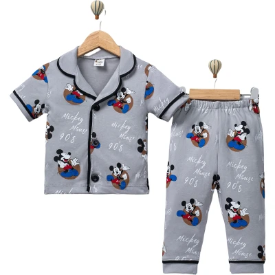 Kısa Kollu Pijama Takım