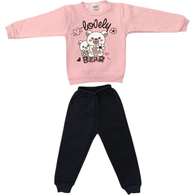 Winter Lovely Bear Printed Set