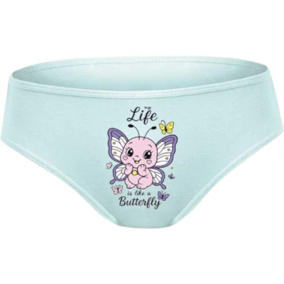Kız Çocuk Baskılı Slip