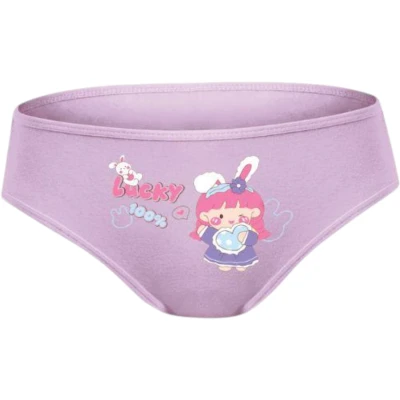 Kız Çocuk Baskılı Slip (Desen 740)