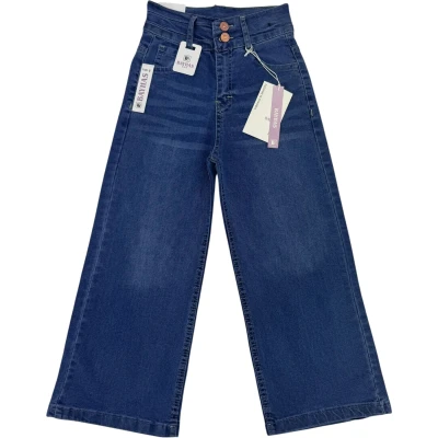 Girls' denim trousers