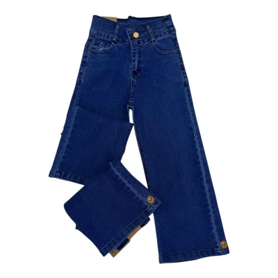 Girls' denim trousers