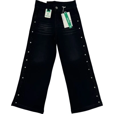 Girls' denim trousers
