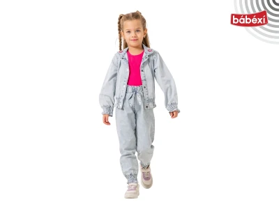 Kot Pantolonlu Kot Ceketli Takım