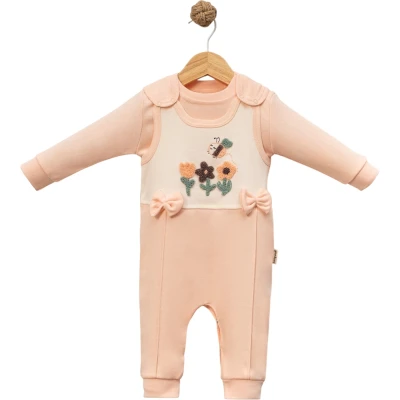 Tulip Bee Dungarees Set