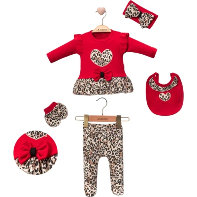 Leopard Print 5-piece set