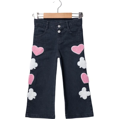 Lycra Smoke-Grey Denim Trousers