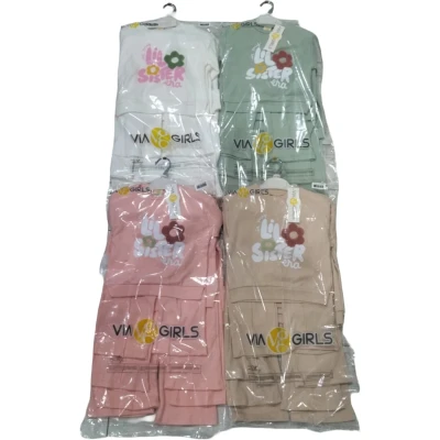 Embroidered Girls' Set