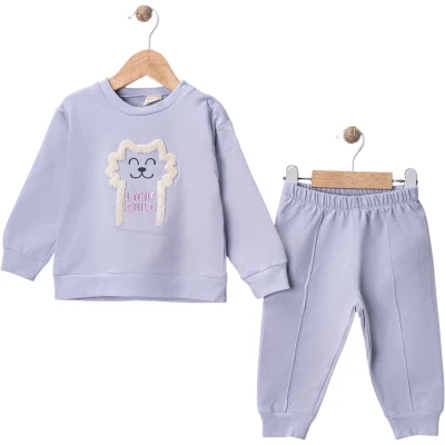 Little Cat Embroidered Set