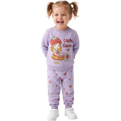Little Sweet Taşlı Kız Takımı