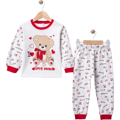 Love Ayıcıklı Pijama Takım