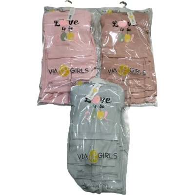 Love Baskılı Detaylı Takım