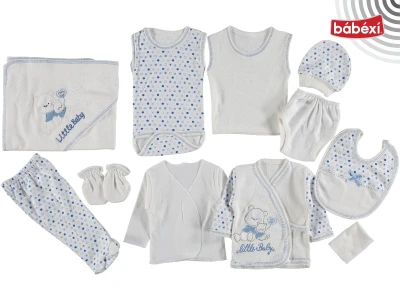 luxury combed cotton Y.ayı 11 Li bodysuit set