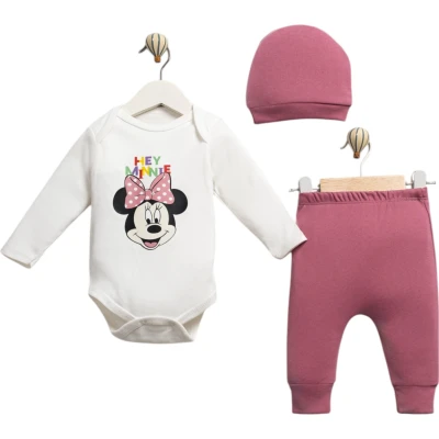 Mickey Baskılı Kız Badi Takım