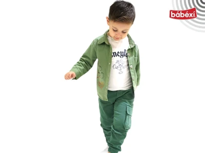 Mickey Mouse With Jacket 3'Lü Set