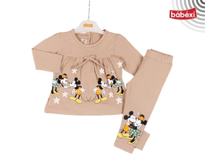 Mickey Printed Girl Set