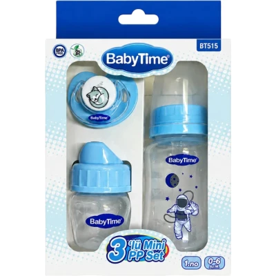 Mini Üçlü Set Pp Mavi