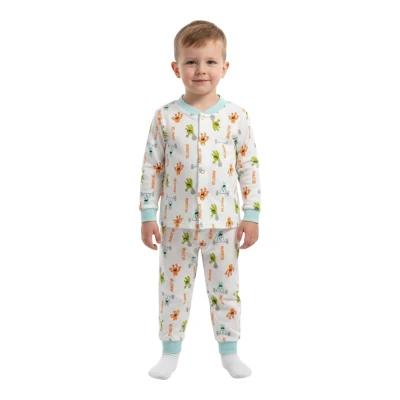 Monster Çıtçıtlı Pijama