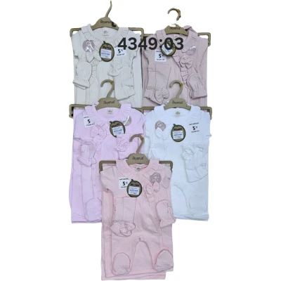 Müslin Fırfırlı Battaniyeli Tulum Set