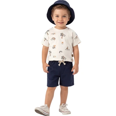 Muslin With Hat Palm Tree Set