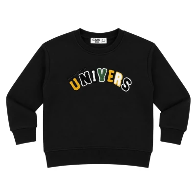 Nakış Detaylı Çocuk Sweat