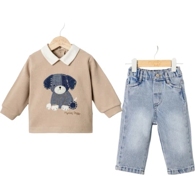 Embroidered Boys' Set
